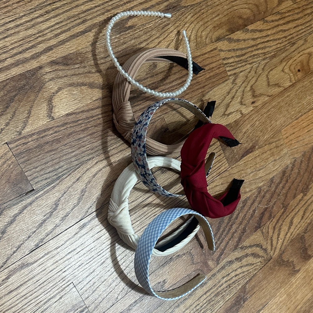 6 Stylish Women's Headband Set - Multicolor